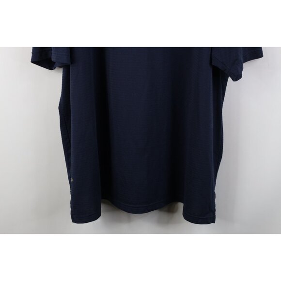 Adidas Golf Mens 3XL Sun Faded Block M University of Michigan Football Polo Blue - Picture 16 of 16